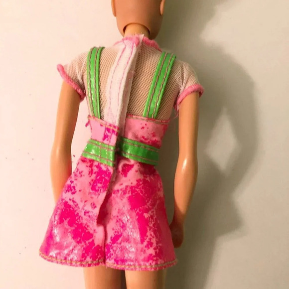 Vintage Barbie Doll With Sticker Craze Dress Mattel Philippines Spotted Legs TLC - Picture 9 of 16